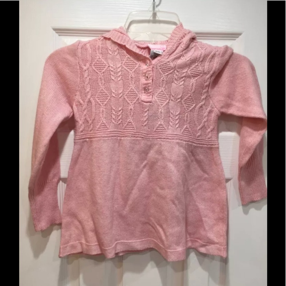 Rugged Bear Girl's Hooded Pullover, size 4/5